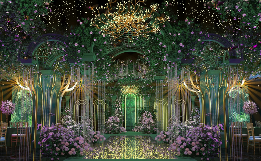 德城奇妙森林婚礼堂效果展示